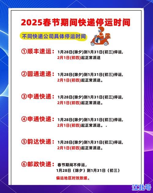 顺丰快递过年停运嘛最新消息2024官方公告：春节不打烊时间、运费调整与网点值班表全解析
