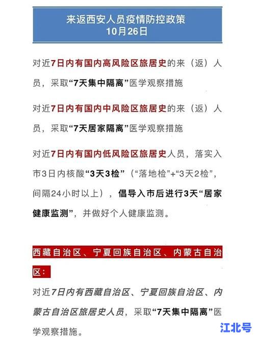 西安新增确诊病例轨迹公布：5大风险区域最新防控通知及核酸检测点名单