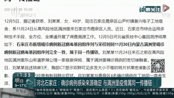 疫情今日最新消息河北：石家庄新增病例溯源追踪与全省防控政策实时更新汇总