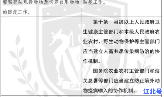 防疫法最新2020 动物防疫法2023年全文