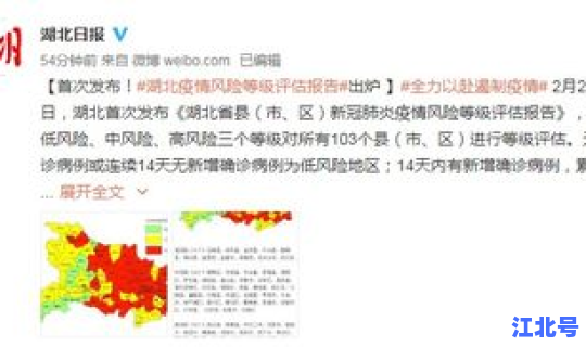 最新湖北疫情风险等级评估报告(湖北各地疫情风险等级)