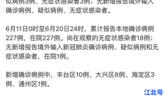今天北京的疫情报告(北京疫情最新情况播报)