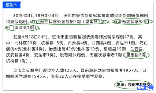 黑龙江新增本土4例详情 黑龙江省传染病院