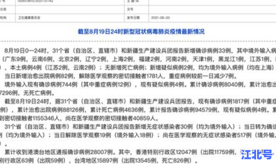 昨日新增本土确诊108例病例 31省市新增本土病例最新消息