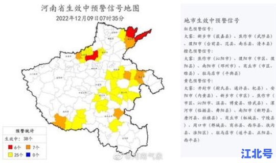河南各地疫情统计最新消息，河南天气最新消息
