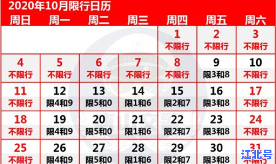 邯郸限行11月份最新消息？邯郸今天限行尾号是多少