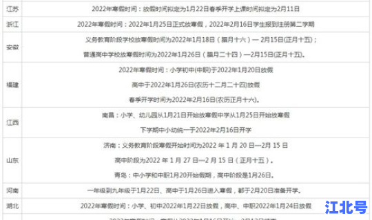 2022年国定假日时间表？2022法定假日全部表
