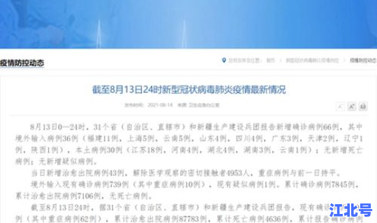 江苏新增本土确诊18例病例，江苏新增本土病例最新消息