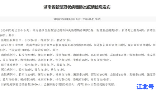 湖南新增确诊病例详细情况查询表 昨天湖南省新增的病例