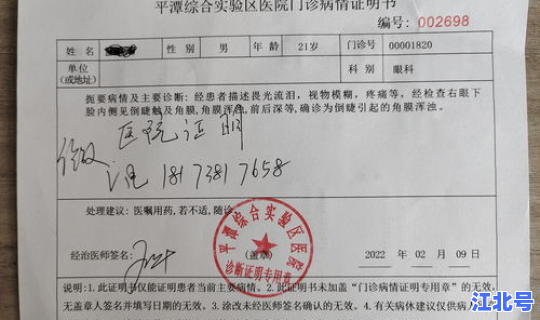 病历报告生成器，医院发烧证明图片生成器