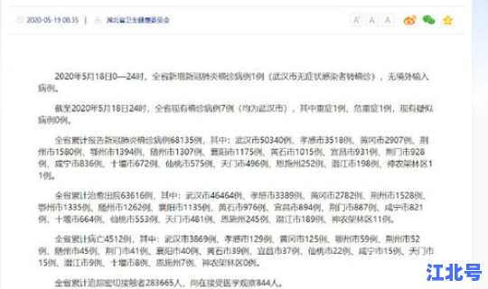 湖北新增1例本土确诊？湖北新增确诊40例