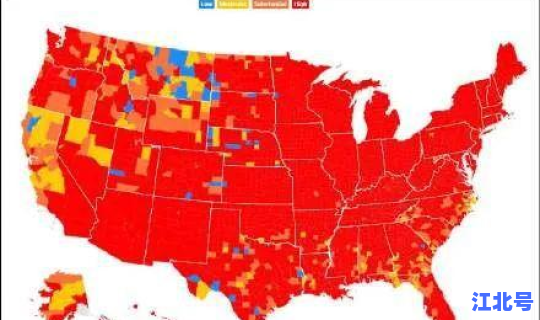 美国感染人数增加，美国艾滋病人数