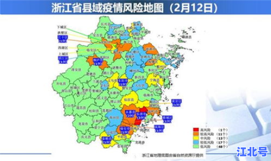 杭州中风险地区有哪些城市，杭州是什么风险地区