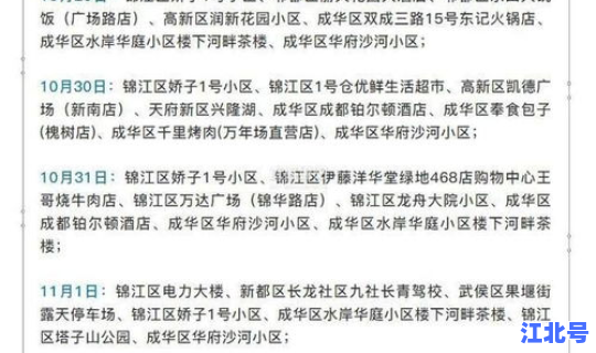 成都新增5例肺炎病例行动轨迹 成都又出现新增病例了