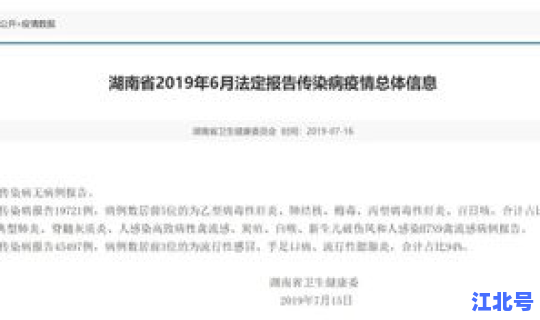 湖南省疫情新情况(湖南传染病最新情况)