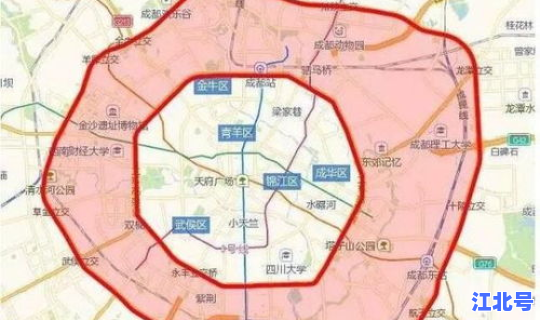 成都限号详情公布，成都市限号区域