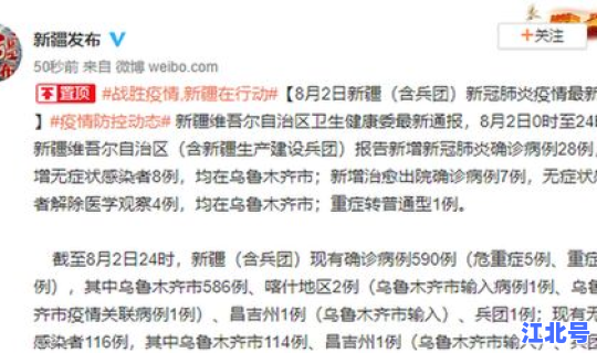 新疆新增确诊28例病例(新疆最近有什么病毒性疾病)