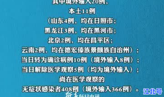 31省本土新增23例疫情，31个省今天新增多少例