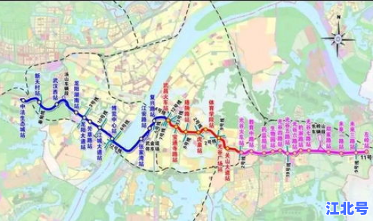 武汉地铁咋样乘坐(武汉四号线地铁线路图)