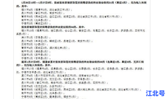 泉州新增肺炎病例？泉州1例肺炎