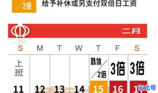 5月1日放假有几天加班工资？元旦不放假不给3倍工资