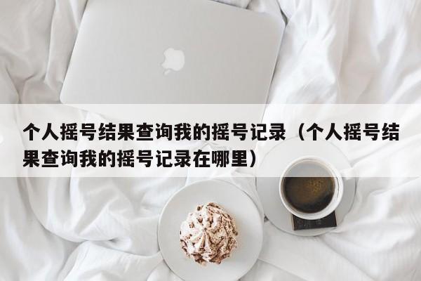 个人摇号结果查询我的摇号记录（个人摇号结果查询我的摇号记录在哪里）