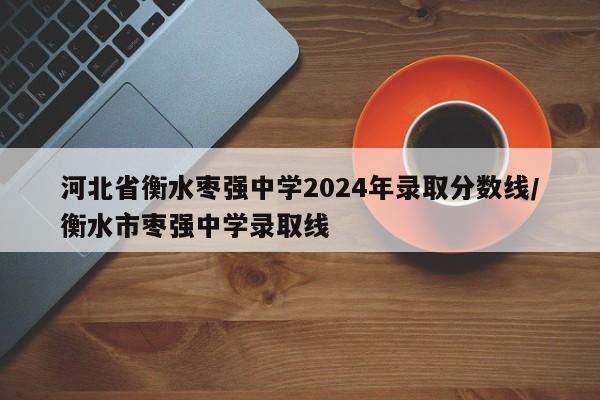 河北省衡水枣强中学2024年录取分数线/衡水市枣强中学录取线
