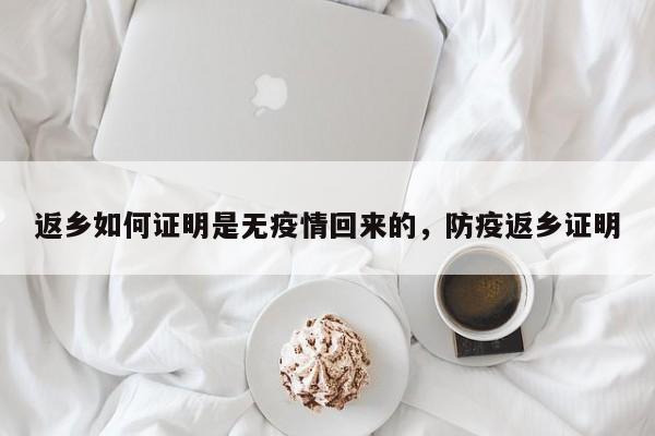 返乡如何证明是无疫情回来的，防疫返乡证明